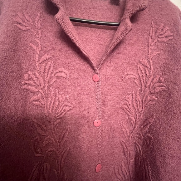 Dressbarn Wool Cardigan Sweater - Picture 3 of 9